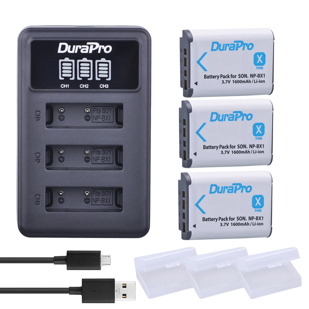 2 шт NP-BX1 NP BX1 NPBX1 Батарея + светодио дный 3 Порты и разъёмы USB Зарядное устройство для SONY DSC RX1 RX100 RX100iii M3 M2 WX300 HX300 HX400 HX50 HX60 GWP88