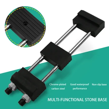 

Sharpening Stone Holder Whetstone Holder Grindstone Whetstone Base Fix Bracket Non-Slip Sharpener Dock Steel