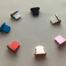 Зарядное устройство для мобильного телефона Порты и разъёмы Пылезащитная заглушка для алюминиевого сплава заглушка от пыли для iphone 5 5S 6 plus 6s plus, 7 Plus, 8 plus для iphone X