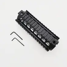 AR-15 падение в Quad Rail Два шт AR 15 Handguard алюминий 6,7 дюймов для M4 M16 AR15 Handguard