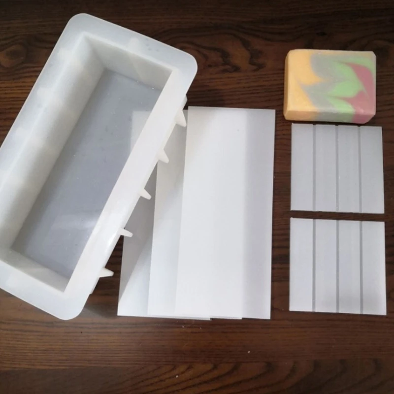 Silicone Loaf Soap Mold Dividers Plastic Partition Clapboard