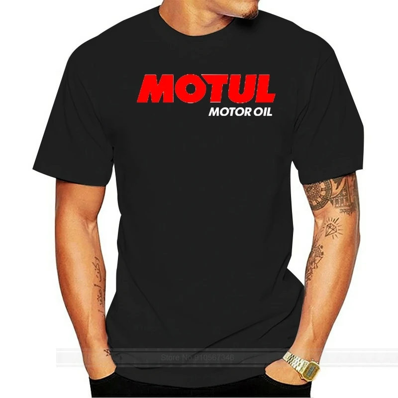 Футболка motul гоночная Мужская Спортивная брендовая хлопковая с мотором