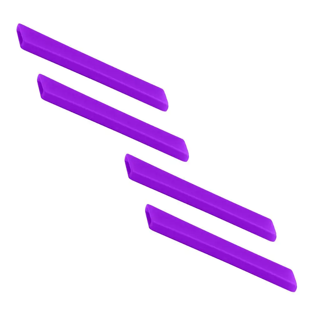 Purple Earsocks-2P OOWLIT Анти-Царапины Сменные линзы для-Oakley Jawbone вентилируемый травления поляризованных солнцезащитных очков - Цвет линз: Purple Earsocks-2P