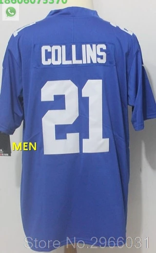 For men Нью-Йорк A+++ Качественная мужская футболка для взрослых 26 saquon barkley 10 eli manning 13 odell beckham jr Landon Collins 21 - Цвет: For men