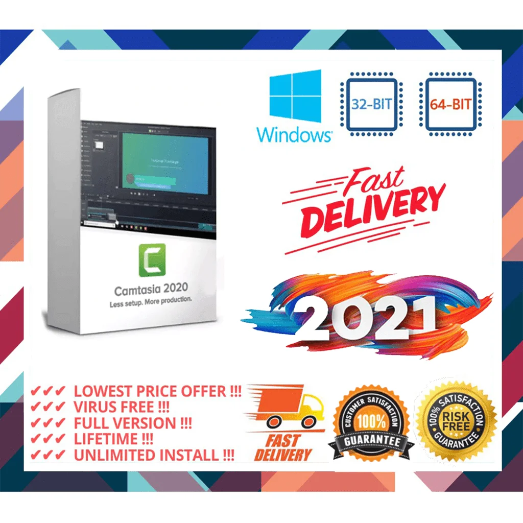 Camtasia Studio 2021🚀100% de entrega✅
