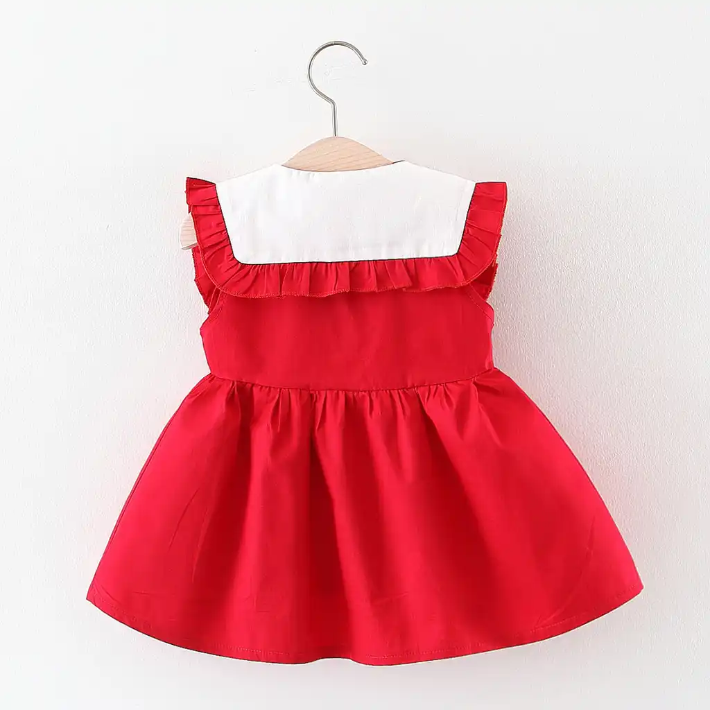 frill dress for baby girl