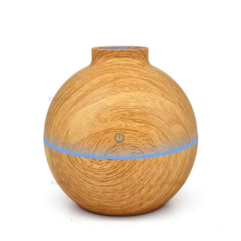 

130ml USB Ultrasonic Humidifier Aroma Essential Oil Diffuser Cool Mist Air Purifier with 7 Color Change LED Light for Office