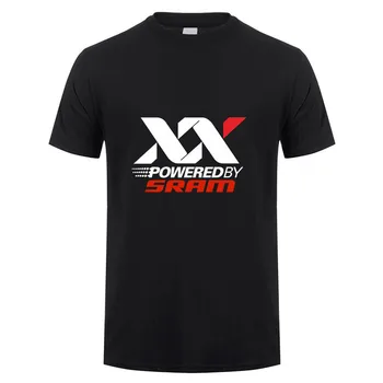 

Midnite Star SS Sram XX XX1 XO1 Cassette Shifter Biker T Shirts Men Tops Short Sleeve Sram Bicycler Tees Cotton Mans Tshirt