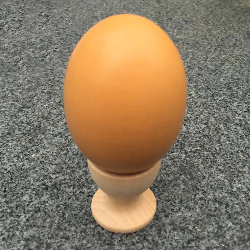 Детское деревянное имитационное яйцо игрушки ручной работы DIY окрашенные пасхальные граффити яичная скорлупа Ремесла ручная головоломка игрушка - Цвет: orange