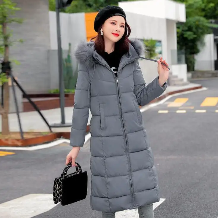 winter jacket women 2021 New parka Female Women Winter Coat Thickening Cotton Outwear Faux fox fur casacos de inverno feminino black parka Coats & Jackets