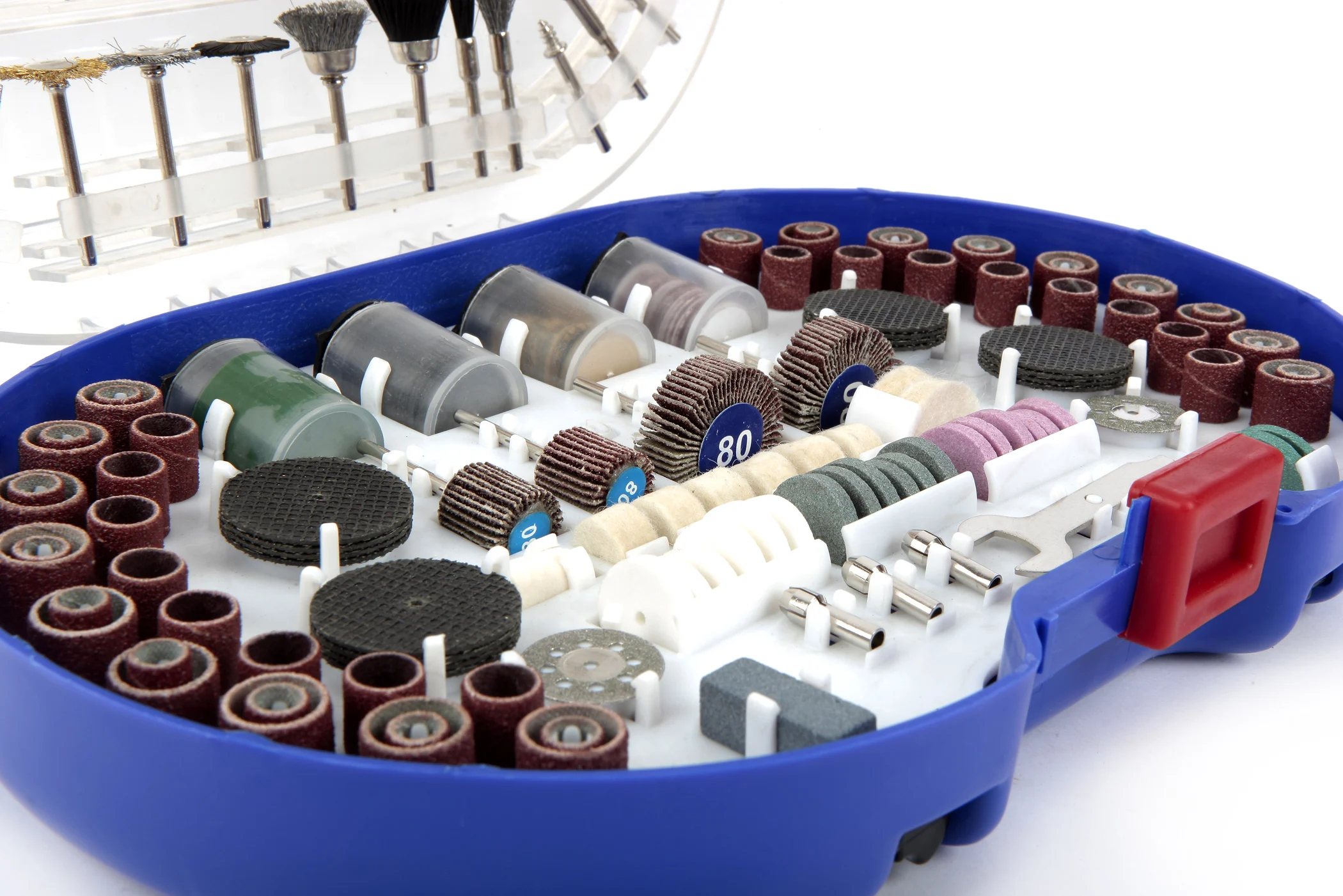 WORKPRO 276PC Rotary Tool Accessories for Dremel Mini Drill Bit Set Abrasive Tools Grinding Sanding