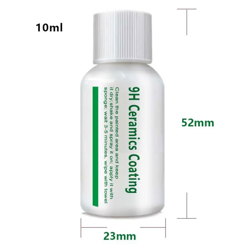 9H керамическое покрытие автомобиля жидкое стекло водонепроницаемый нано керамический уход за автомобильной краской жидкость против царапин супер гидрофобное стекло покрытие