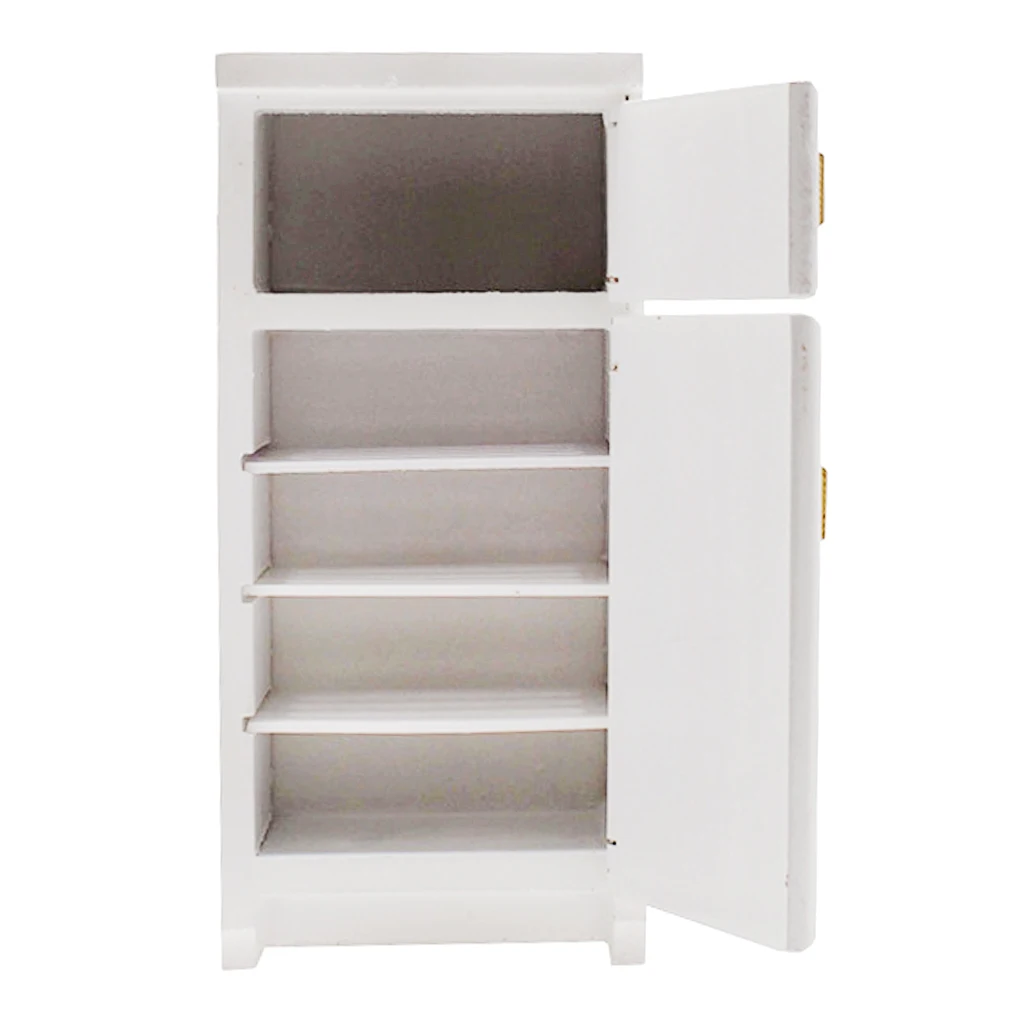 Toys For Children Mini Dollhouse Furniture Refrigerator Miniature Kithen Room Toy DIY Simulation Appliance Toy