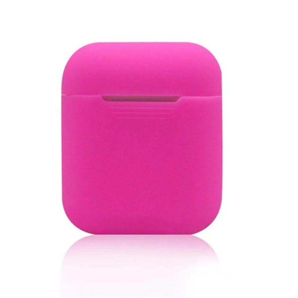 17 Мягкий силиконовый чехол, наушники для Apple Airpods, Bluetooth, беспроводные наушники, защитный чехол, коробка для Air Pods, вкладыши наушников, сумка - Цвет: 17