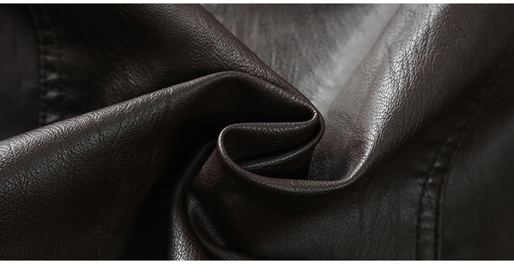 Осенняя Новая модная винтажная куртка Cuir Homme, тонкая мотоциклетная кожаная куртка с воротником-стойкой