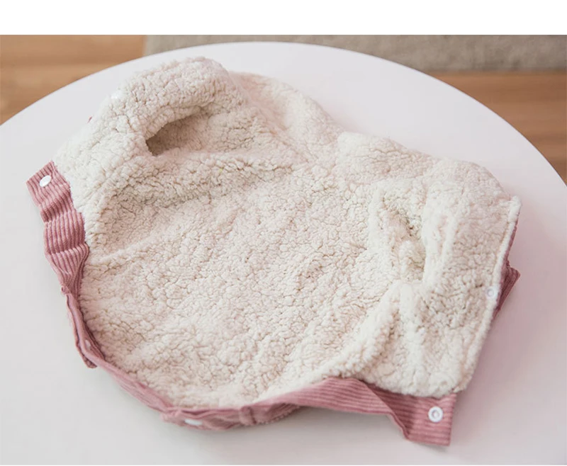Corduroy Pet Cat Clothes For Dogs Coat Jacket Cactus Dog Clothes Chihuahua French Bulldog Clothing For Dogs Costume Ropa Perro