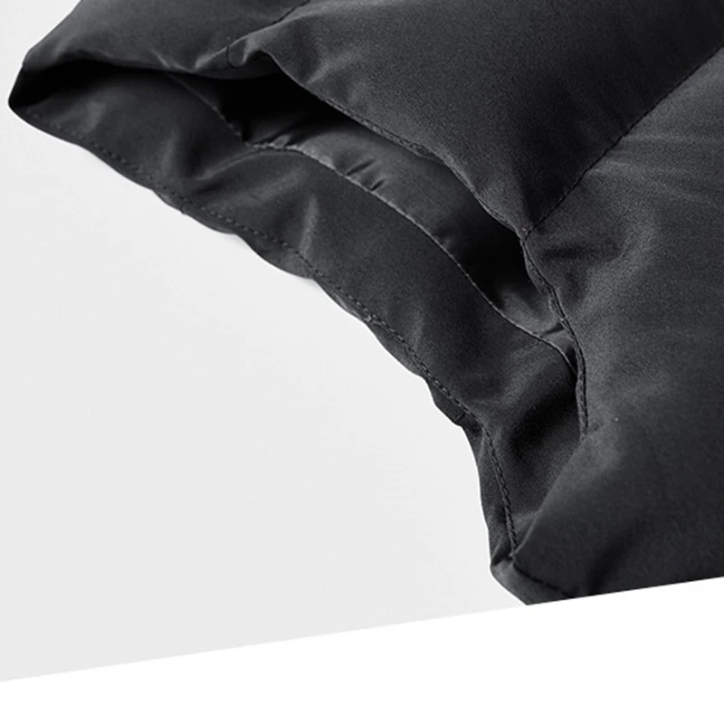 Большие размеры 6XL 7XL, мужские теплые жилеты в Корейском стиле, зимняя, красная, Черная спортивная одежда, жилет с хлопковой подкладкой, карманы на молнии, 54 хипстерские жилеты