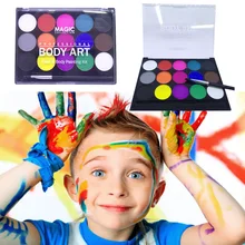 World Cup водорастворимые пигменты для краски тела профессиональная краска для лица набор 15 цветов для различных Вечерние