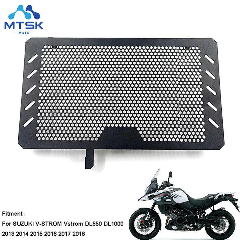 For SUZUKI V-STROM Vstrom DL650 DL1000 2013-2018 Motorcycle Accessories Radiator Grille Grill Cover Guard Protector Stainless | Автомобили