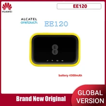 New Unlocked Alcatel EE120 Cat12 600Mbps Portable 4300mAh Battery 4G LTE Mobile WiFi Hotspot Modem