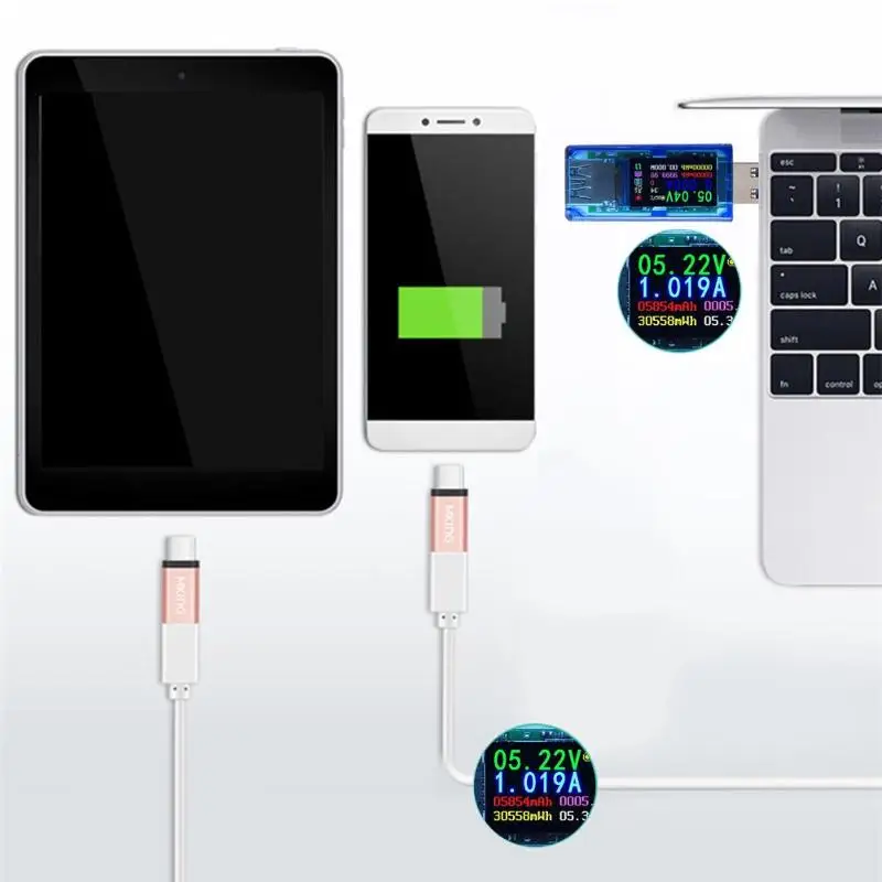 USB 3,0 ips тестер HD цветной экран вольтметр мощности Напряжение измеритель тока Амперметр для телефона Мобильный измеритель мощности 3,70-30 в