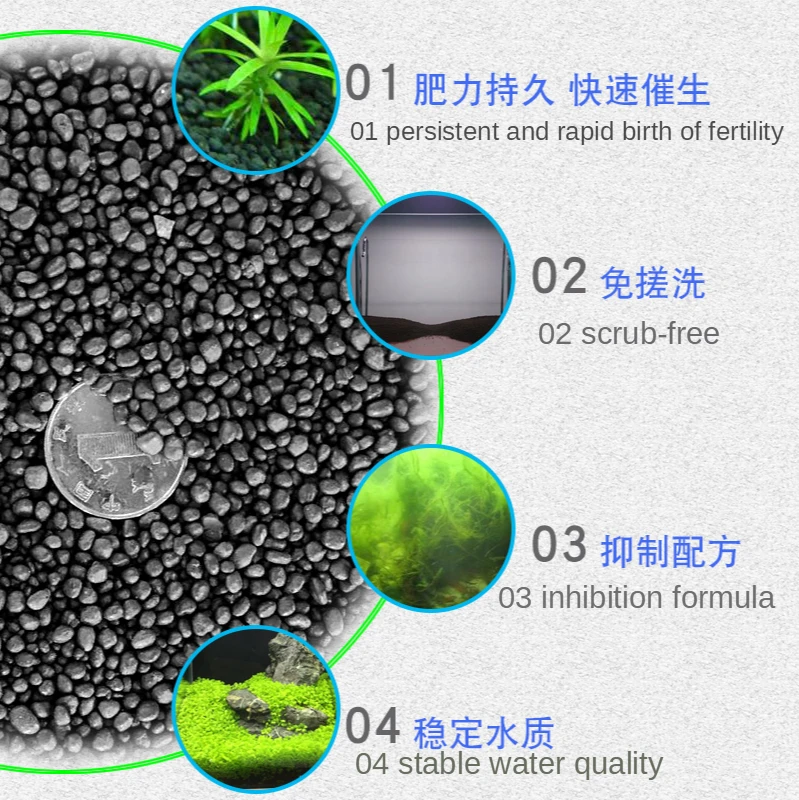 High quality water grass mud ball DIY Beautiful aquarium fish tank No  turbid water no powder - Price history & Review, AliExpress Seller -  Friendship Without Boundaries Store