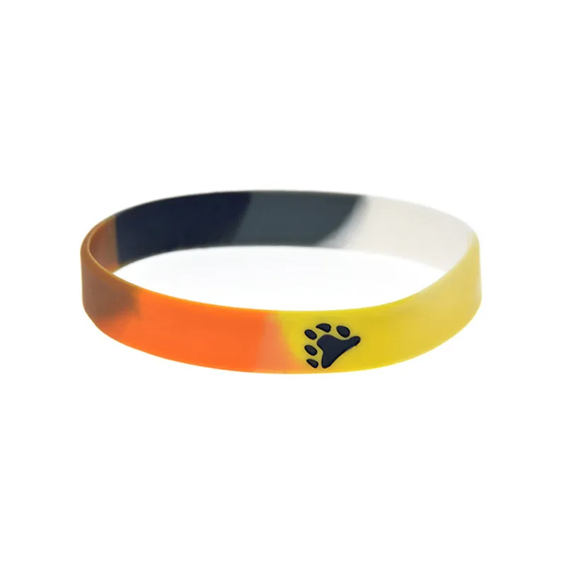 Fashion Bear Pride Silicone Bracelet Soft and Environmentally Friendly Wrist Band All-match Jewelry silicone wristband