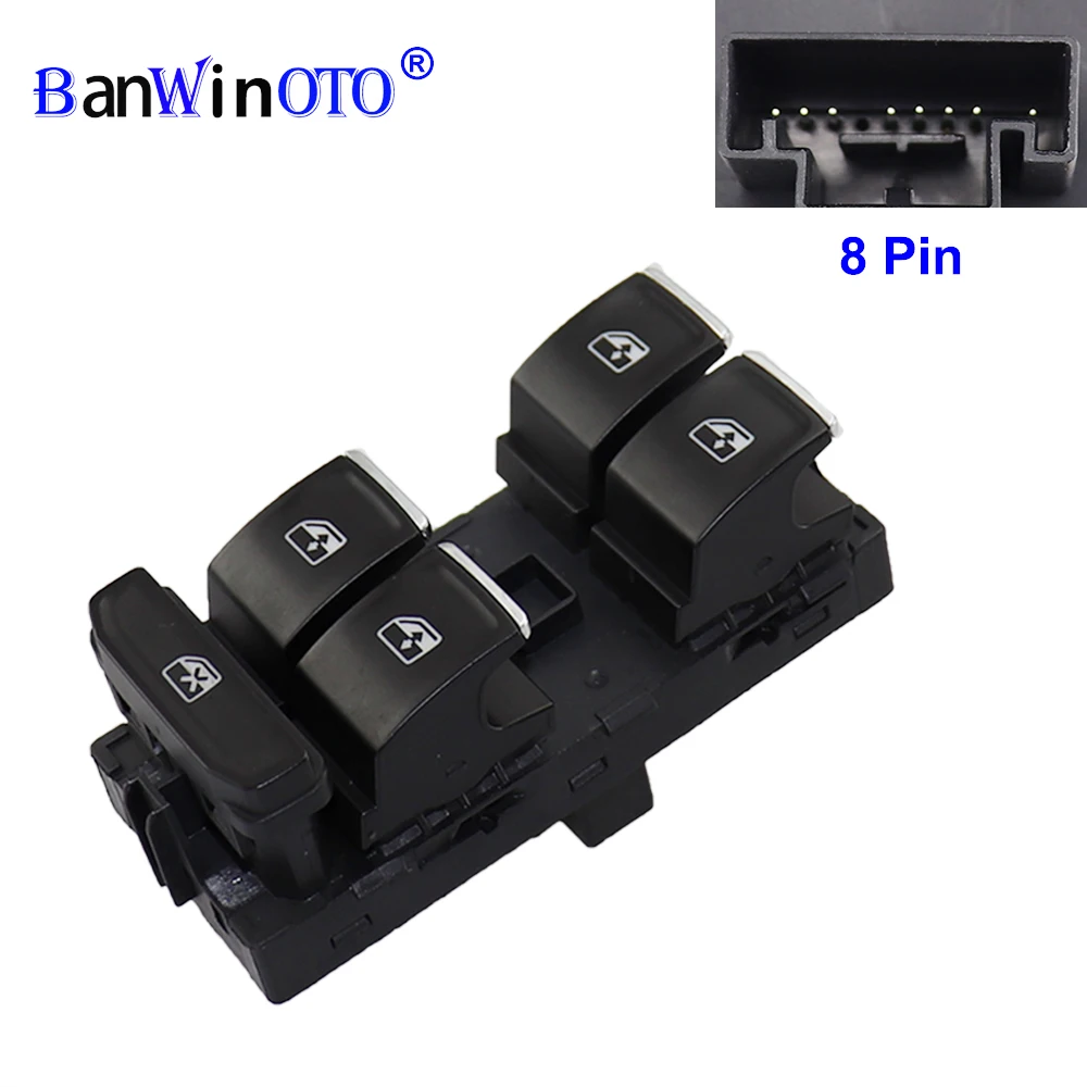 Кнопка переключения стеклоподъемника для Volkswagen VW Golf Mk7 Passat B8 Tiguan Touran 2014 2015 2016 2017 2018