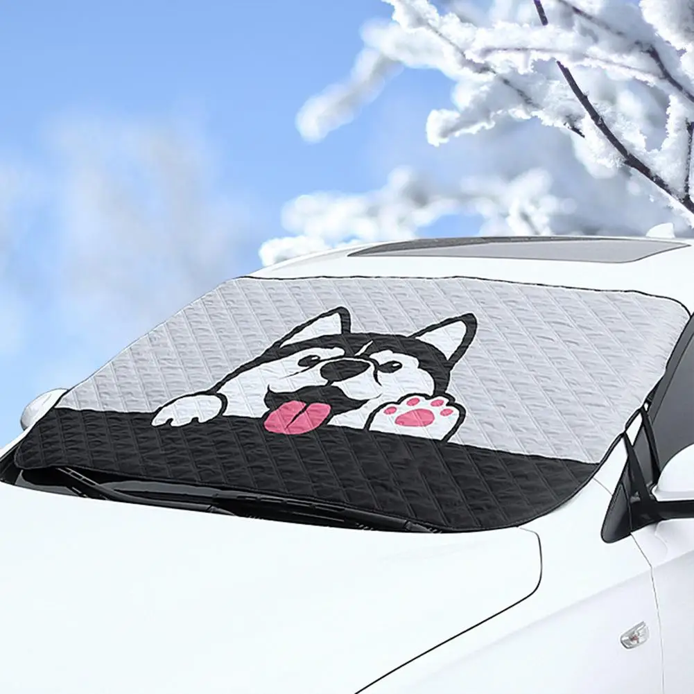 Auto Außen Schutz Schnee Blockiert Auto Schnee Abdeckung Eis Protector  Visor Sonnenschutz Frontscheibe Abdeckung Block S hields Für autos -  AliExpress