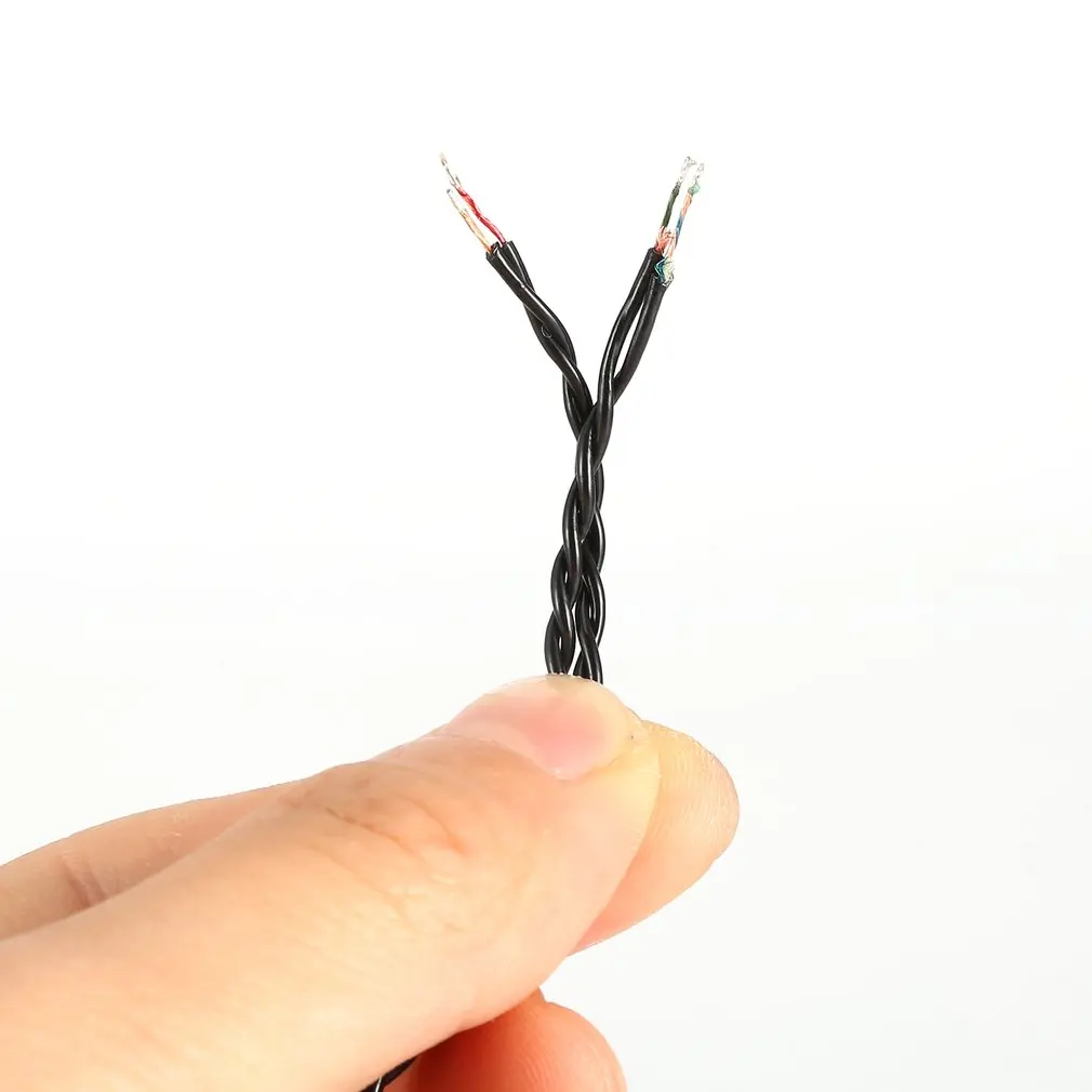 3,5 мм DIY Сменный кабель для наушников медный посеребренный провод для наушников с микрофоном MMCX/2PIN/IE80/IM/A2DC регулятор громкости Trs
