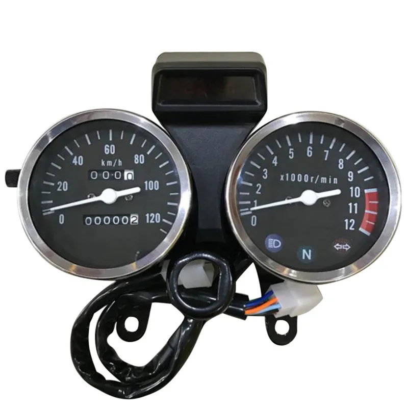 Acouto Motorcycle Odometer Speedometer Tachometer Speedometer Modified Accessories for Suzuki GN125 Acouto Motorcycle Odometer Speedometer Tachometer Speedometer Modified Accessories for Suzuki GN125