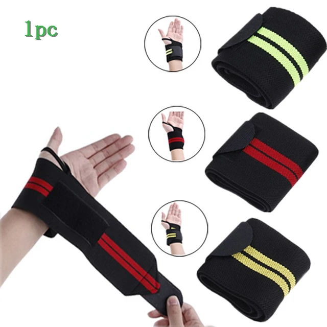 GYM WEIGHT LIFTING GLOVES FITNESS Neoprene Wrist Support Straps All Size  (PAIR) $11.97 - PicClick