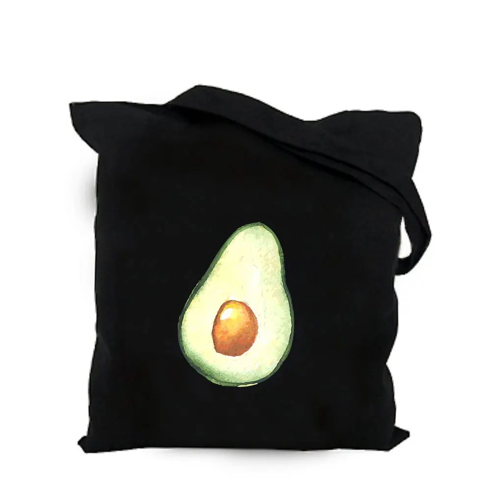 canvas tote bag 03 Новинка! тканевая сумка "авокадо", "Клубника", на заказ, сумка-тоут, под заказ, эко, сделай сам, сумка для покупок с логотипом, с логотипом для девушек и женщин - Цвет: canvas tote bag 03