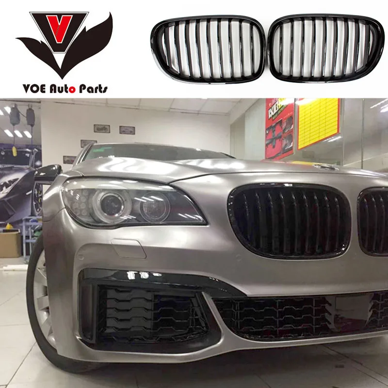 Передняя решетка-гриль F01 F02 F03 F04 из АБС-пластика для BMW 7 серии седан 4-дверь 2009-2015 |