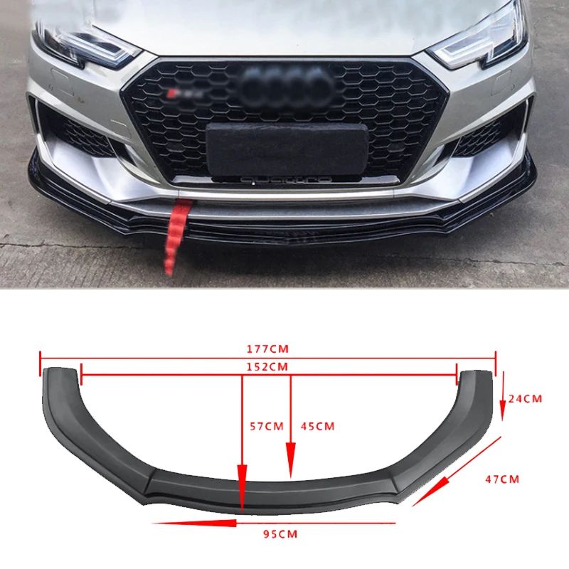Автомобильный передний бампер для подбородка комплект защиты кузова Benz w205 bmw e46 vw