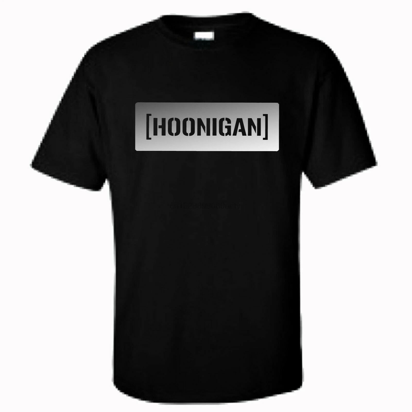 Hoongan/Серебристая футболка с логотипом разные размеры s Ken Block черная S-XXL | Мужская