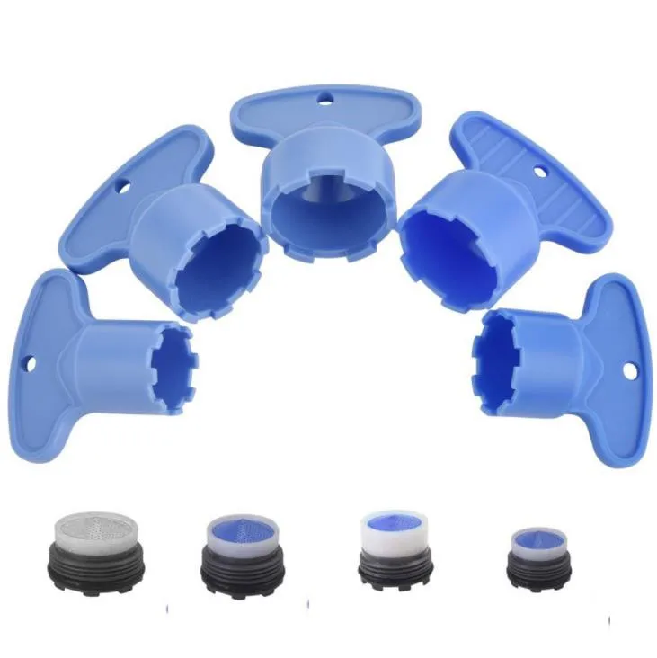 5pcs/set Plastic Faucet Aerator Replacement Tool Spanners For Aerator Wrench Sanitary Ware