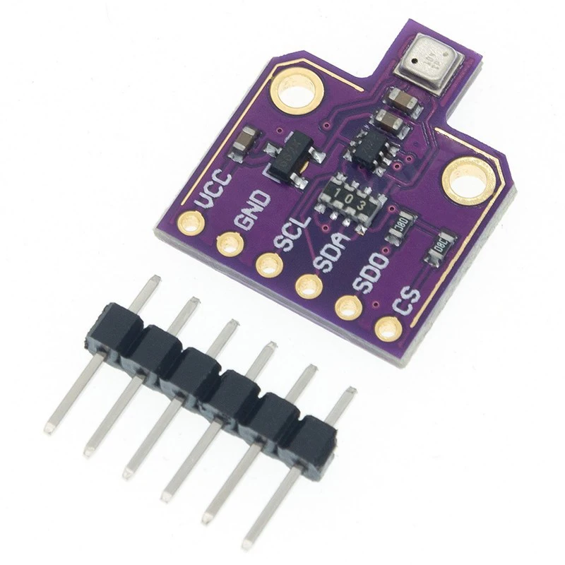 1pcs 3.3V/5V BME680 Digital Temperature Humidity Pressure Sensor CJMCU-680 High Altitude Module Development Board | Электронные