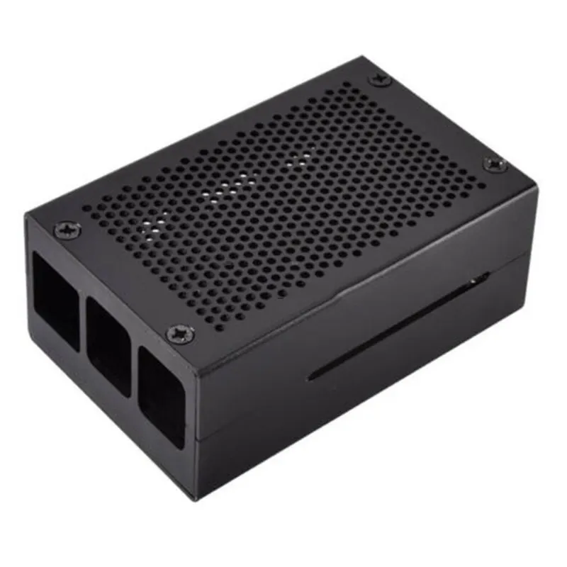 Новейший пластиковый кейс из алюминиевого сплава для Raspberry Pi 4 Модель B защитный чехол