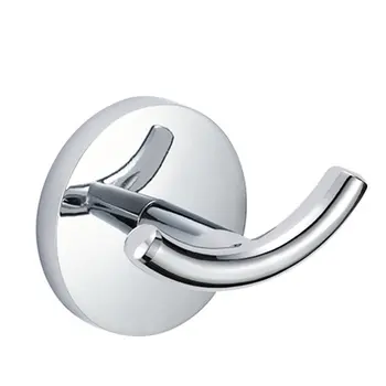 

Toilet Wall Hanging Clothes Hook Rack Stainless Steel Zinc Alloy Single Hook Bathroom Hardware Holder Hook Hanger