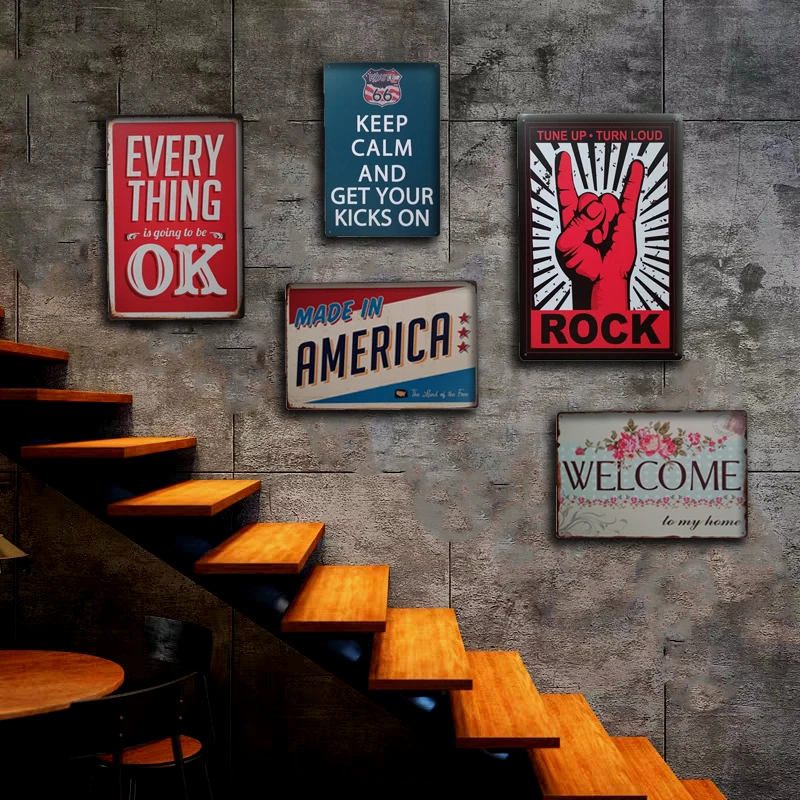 Art & Collectibles South Vintage Aluminum Sign Retro Rustic Man Cave