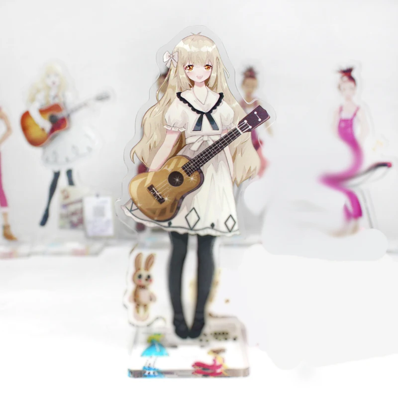 1 шт. японское аниме CAROLE& TUESDAY двустороннее печатное Украшение Фигурка на акриловой подставке коллекция игрушек для мужчин и женщин
