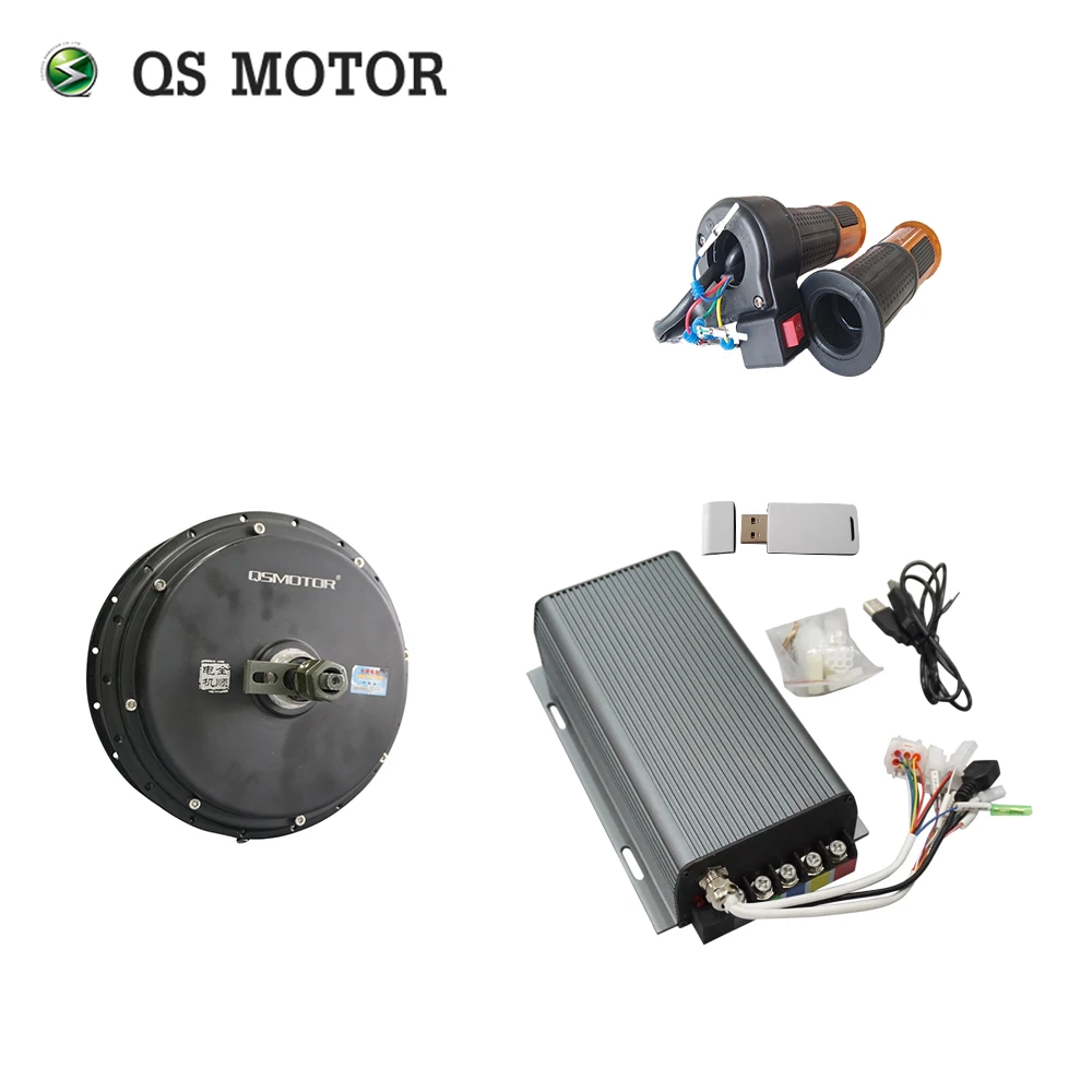 US $514.00 QS Motor 205 3000W V3TI 4872V 4T 4872V 6080kmH SVMC72150 Electric Bicycle Motor Kits