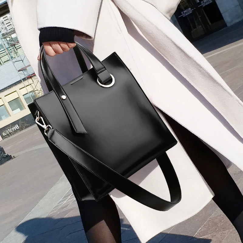 Luxury Women Leather women Handbags Female Shoulder bag designer Luxury Lady Tote Large Capacity shoulder Messenger bag