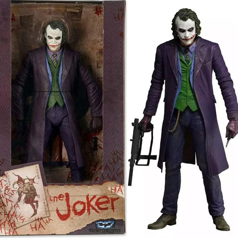30 см NECA Темный рыцарь клоун хит Ледер джокер в коробке Модель руки 12 дюймов