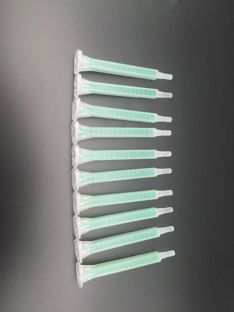 Description Picture 5 of item100pcs Epoxy Static Mixer F6-16 Mixing Tube Resin Glue Mixing Nozzle for 50ml 37ml AB Glue Gun Two Component Liquid Mixing 83mm