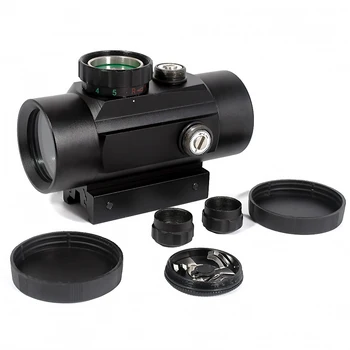 

1x30 red and green dot sight scope is 11mm and 20mm track optical lens holographic red dot sight tactical sight