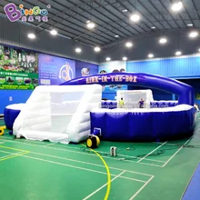 Роскошный 18x12x4 м гигантский футбольный корт/Надувное футбольное поле для взрослых и детей