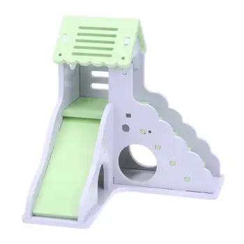 

Small Pet Ecologic Board Sleeping Suitable For Small Pets Of All Sizes Nest Toy Decoration for Cage Hamster House Self Assembly