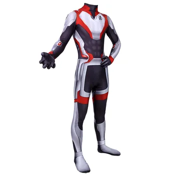 

Classic Endgame Quantum Realm Costume Cosply Superhero Halloween Adult Kids Spandex LycraZentai Bodysuit Jumpsuit